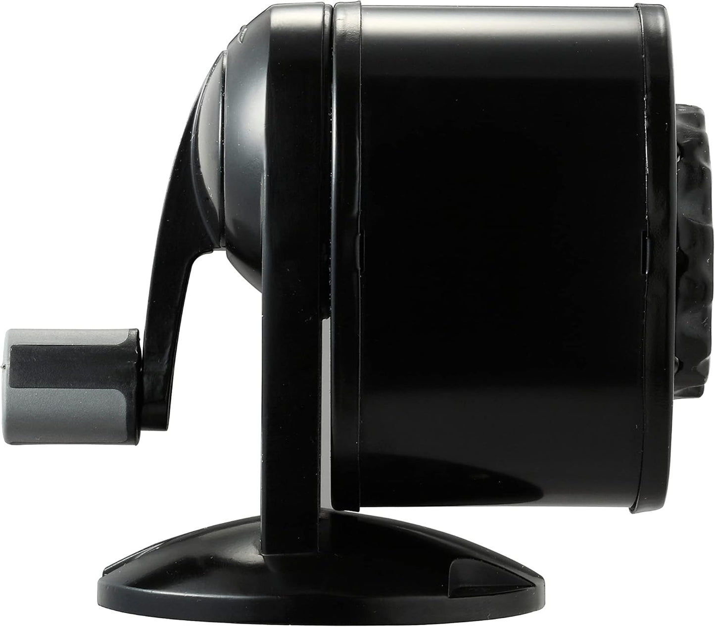 Bostitch Office Wall Mount Manual Pencil Sharpener, 8 Hole Dial, 6X Longer Cutter Life, Vertical or Horizontal Mounting, Black