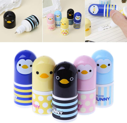 Cute Correction Fluid Tape Corrector Cartoon Chicken School Supplies Stationery