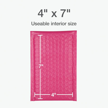 Quality Park Bubble Mailers, 6 x 9 Inch, White Poly Mailers, Padded Envelopes, Shipping Envelopes, Water Resistant, Self Seal, 50 Per Box (QUA85856), Plastic