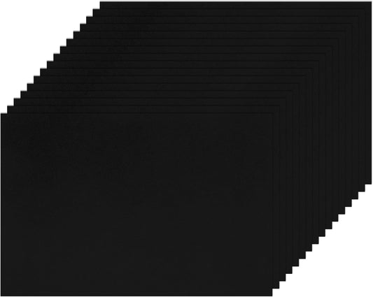 Silunkia 80 Sheets Black Cardstock 4 x 6 Printer Paper, 250gsm/92lb Thick Black Paper Card Stock for DIY Cards Making, Wedding Invitations, School Crafting, Festival Blessings, Menus