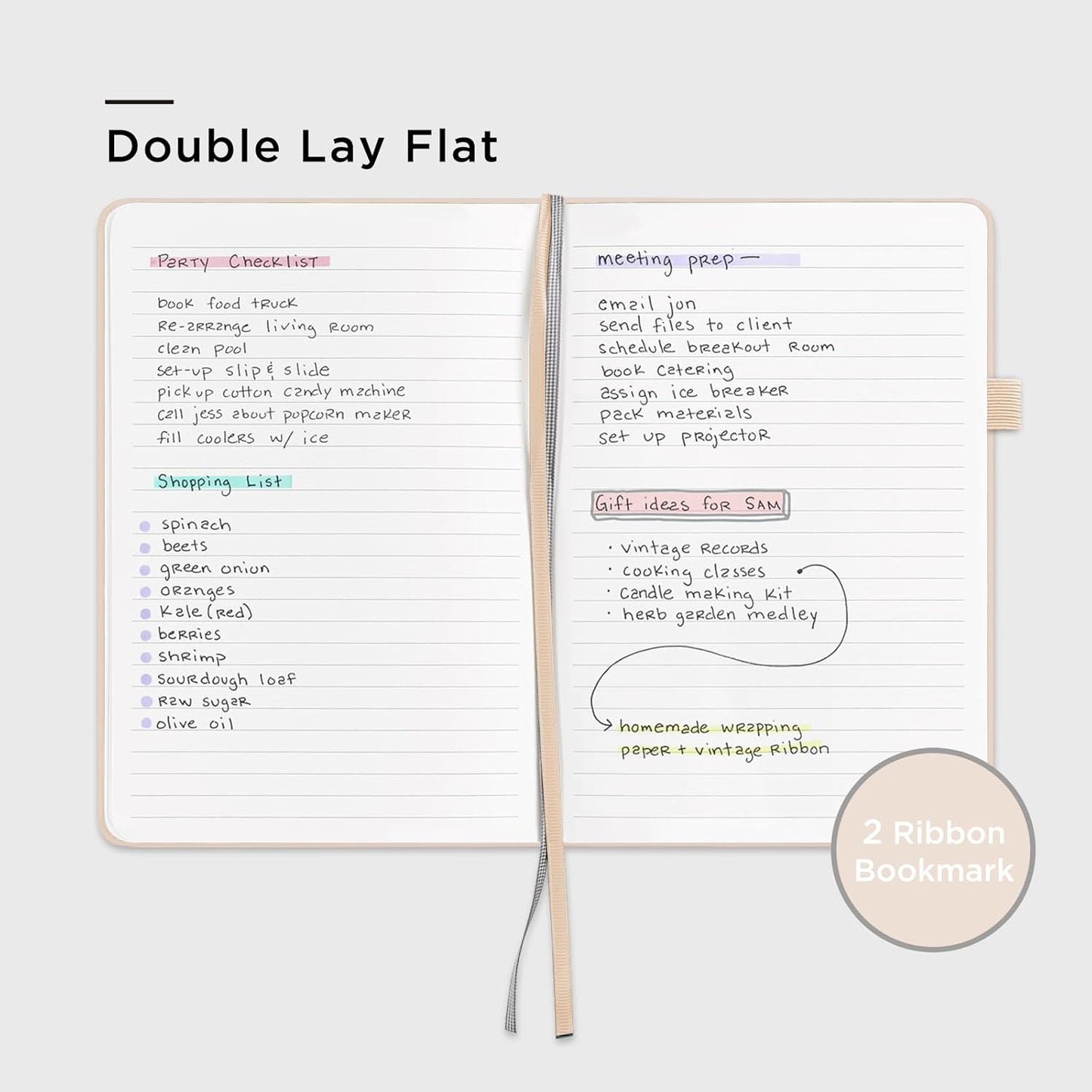 &And Per Se Lined Journal Notebook, 160 Pages, A5 5.7 x 8 inches College Ruled Thick Paper Notebook Journals for Writing, Hardcover Notebooks for Women Men Office School (1 Pack, Green) - Colors A