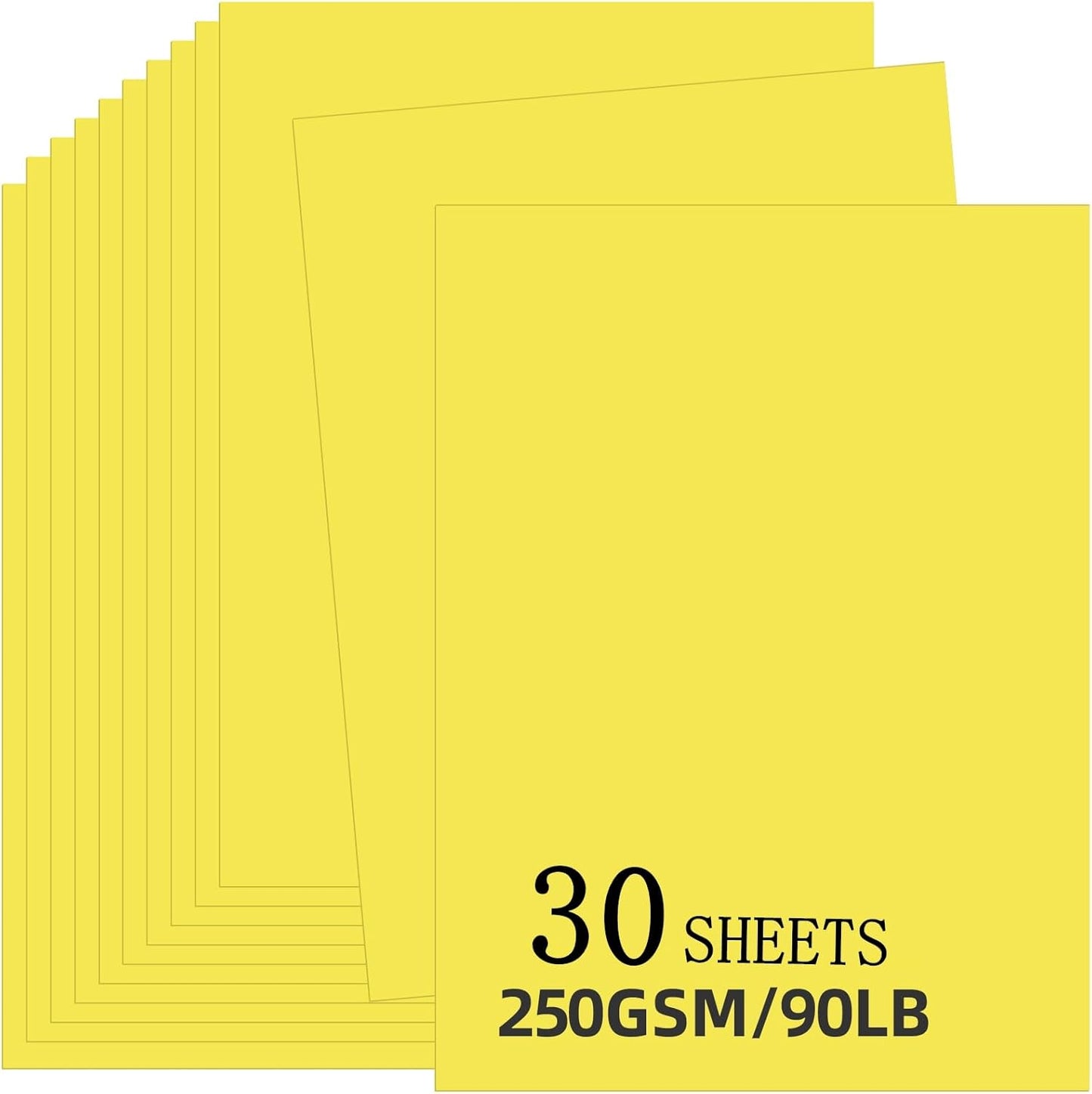 30 Sheets Sage Green Cardstock 8.5'' x 11'', 250gsm/92lb Heavyweight Cover Cardstock Paper, Thick and Smooth Card Stock Perfect for Invitations, Menus, Crafts, DIY Cards, Arts and Crafts