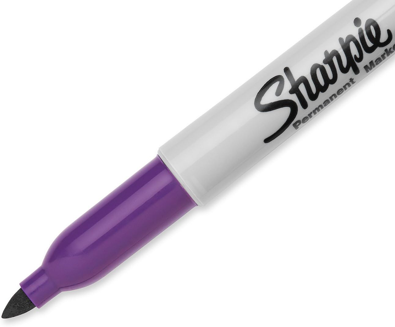 Sharpie Permanent Markers, Fine Point, Black, 12 Count