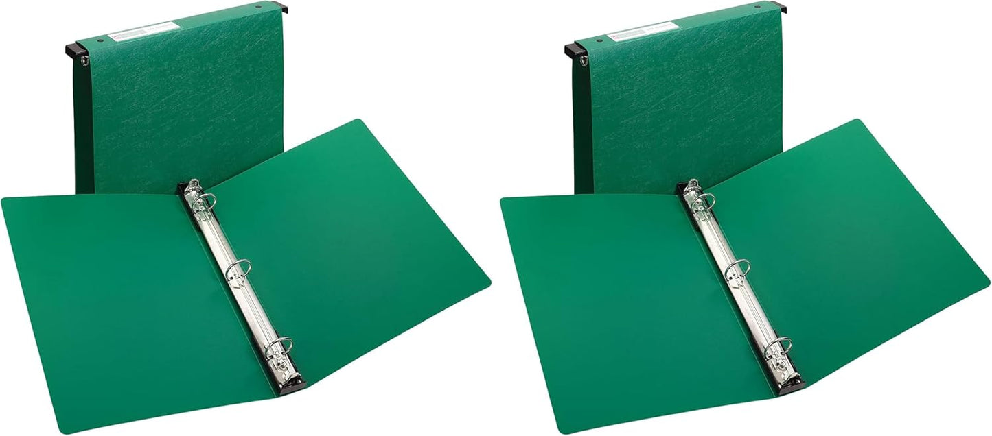 Avery Hanging Storage 3 Ring Binder, 1 Inch Round Rings, 1 Blue Binder (14800)