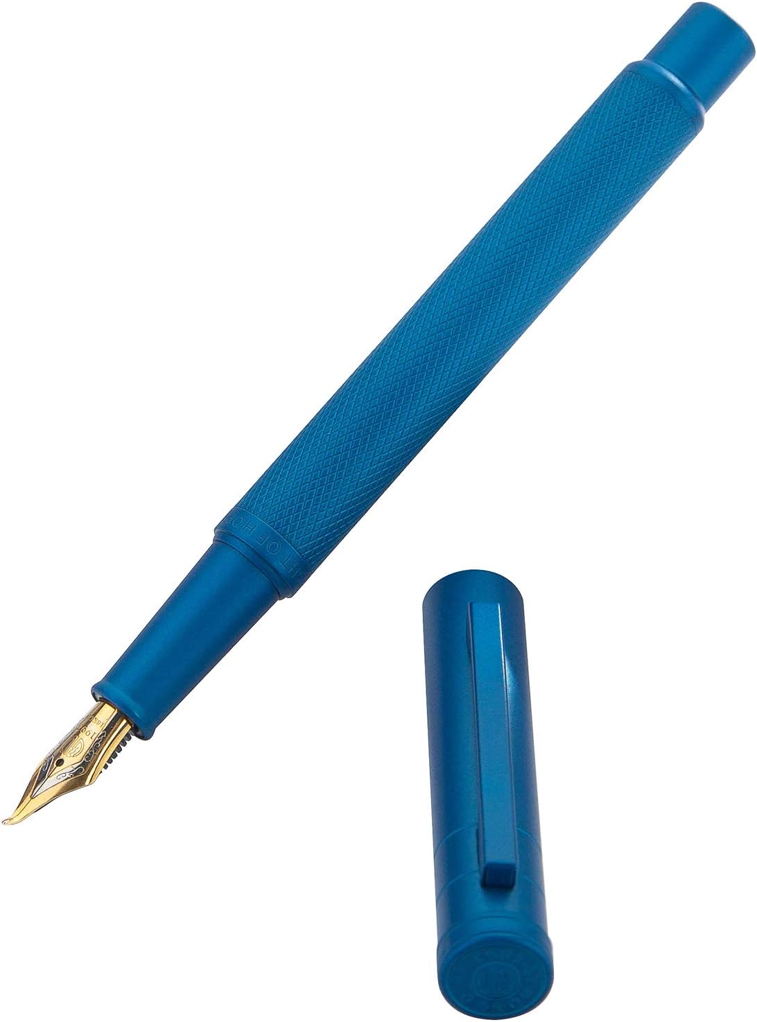 Hongdian Matte Black Forest Rollerball Pen with Schmidt Black Ink Refill, Classic Design with Metal Case for Business Signature