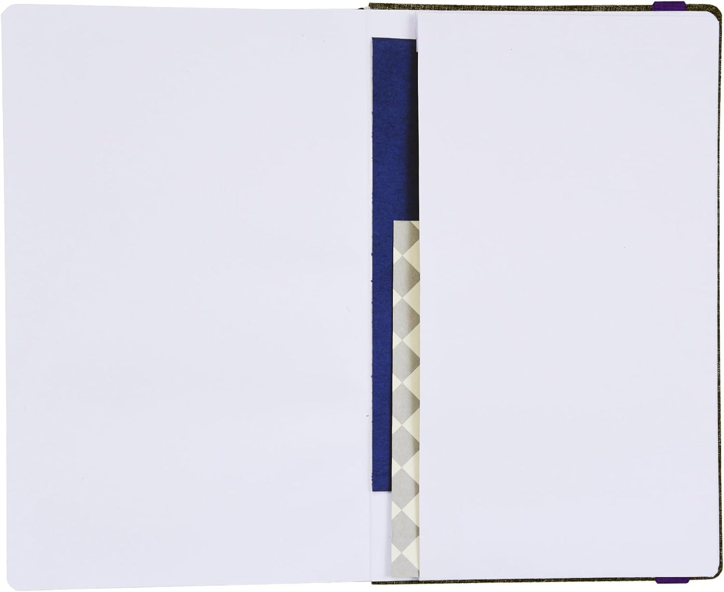 Samsill Large Hardcover Notebook, 240 Lined Notebook Pages, Black, 7.5 x 10 Inch