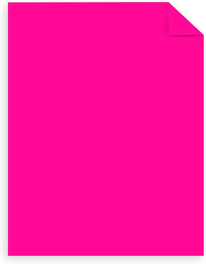 Astrobrights Mega Collection, Colored Paper, Bright Pink, 625 Sheets, 24 lb/89 gsm, 8.5" x 11" - MORE SHEETS! (91674)