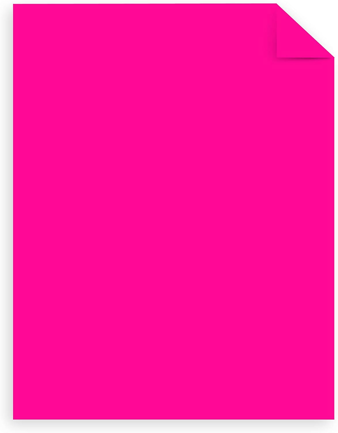 Astrobrights Mega Collection, Colored Cardstock, Ultra Pink, 320 Sheets, 65 lb/176 gsm, 8.5" x 11" - MORE SHEETS! (91680)