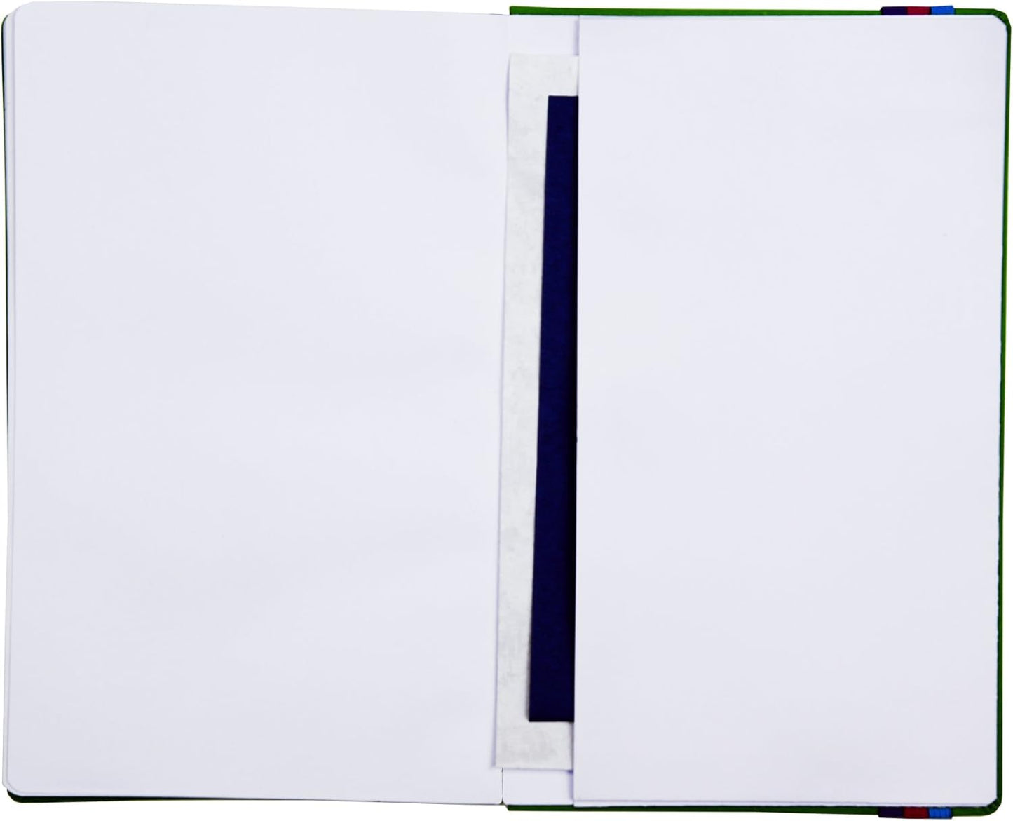 Samsill Large Hardcover Notebook, 240 Lined Notebook Pages, Black, 7.5 x 10 Inch