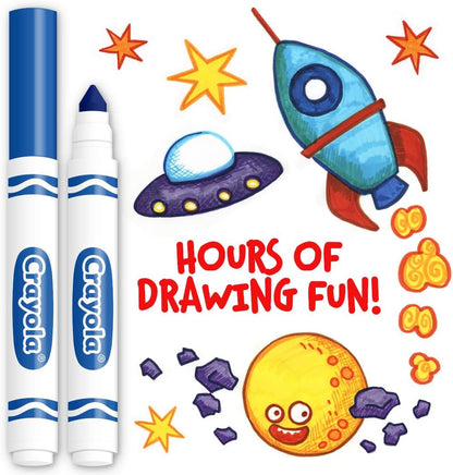 Crayola Washable Markers for Kids - Black (12ct), Bulk Broad Line Markers for School, Classroom Essentials, Teacher Classroom Must Haves for Elementary School