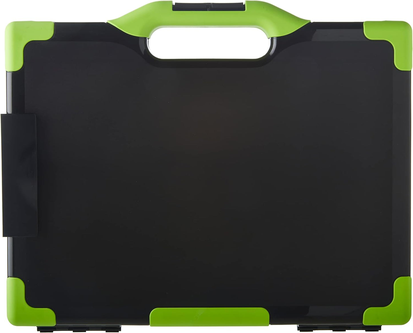 Officemate Carry All Clipboard Storage Box, Letter/Legal Size, Black & Green (83325)