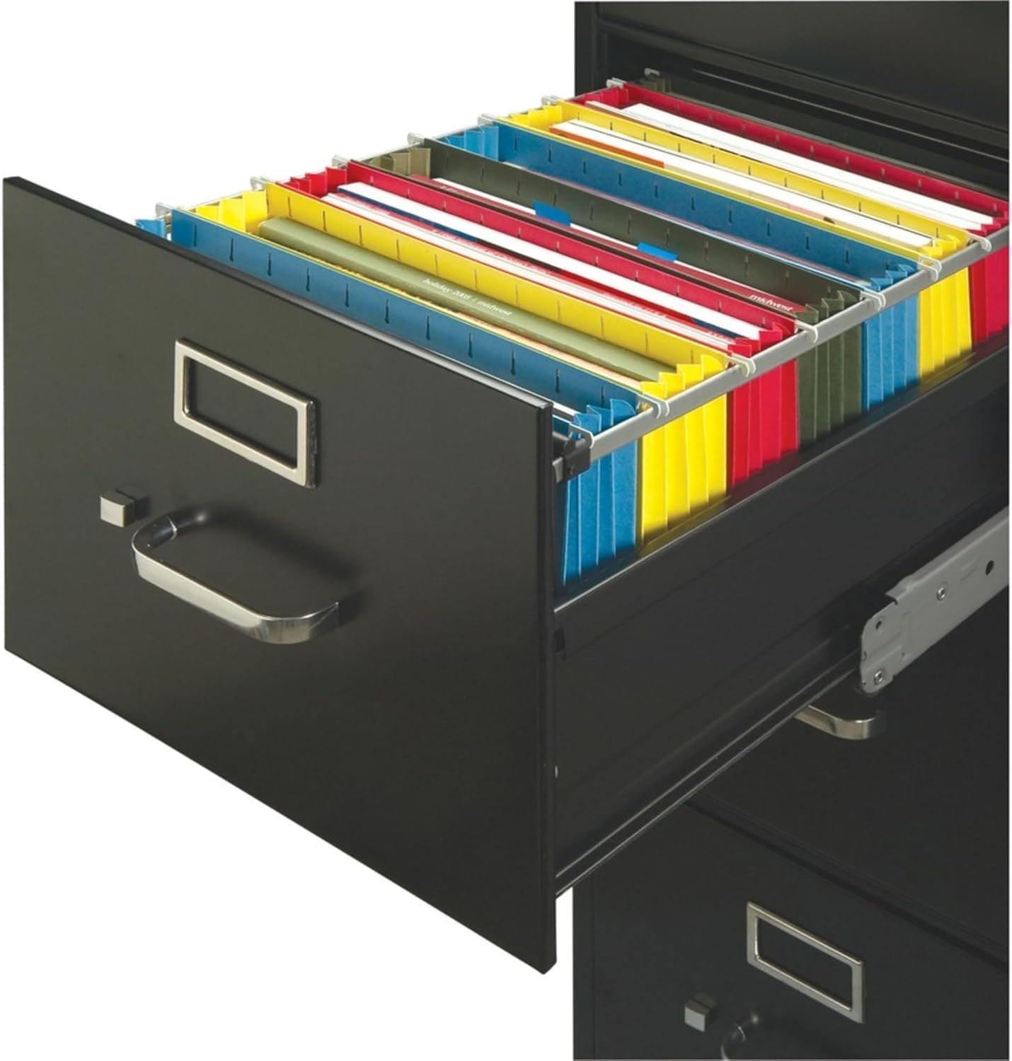 Smead Hanging File Pocket with Full-Height Gusset, 3-1/2" Expansion, Letter Size, Standard Green, 10 per Box (64220)