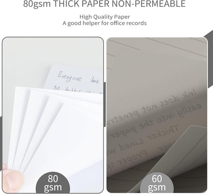 QiCheng Note Pads Memo Pads Small Notepad 50 Sheets 4X6 note pad Scratch Pads for Writing Blank Scratch Pads (12)