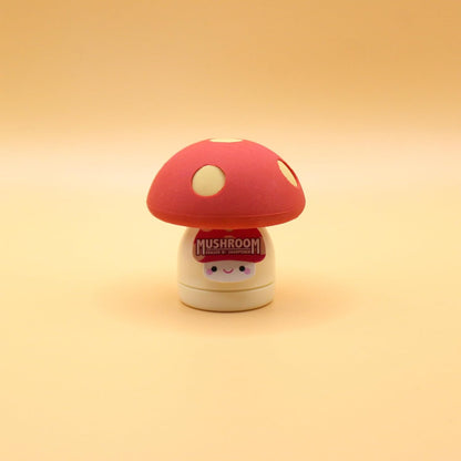 Limited Edition Mushroom Eraser and Pencil Sharpener (RED Cap W/Yellow DOTS)