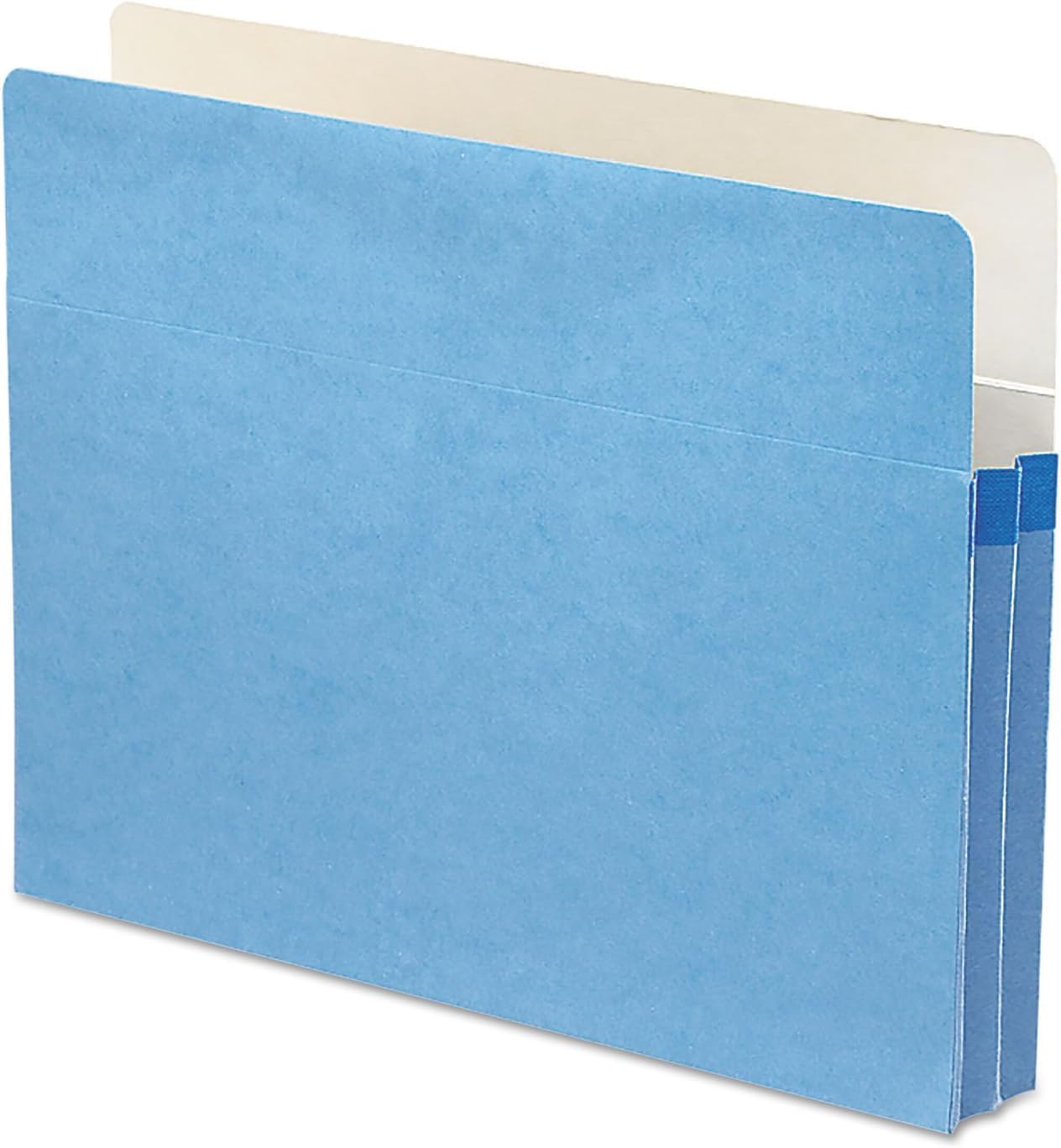 Smead File Pocket, Straight-Cut Tab, 1-3/4" Expansion, Letter Size, Redrope, 25 per Box (73214)