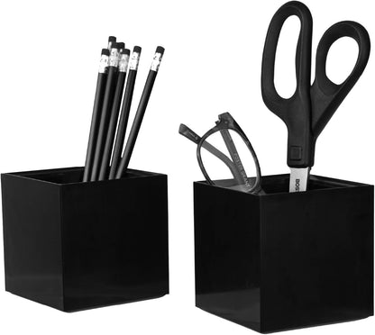 Bostitch Office Konnect Desk Organizer Accessory Tray, Stacks for Desktop Storage, Black