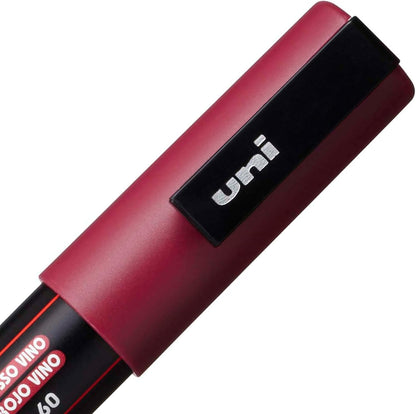 posca PC-3M Water-Based Paint Markers, Reversible Fine Tip (0.9-1.3mm), Pink, 3 Count