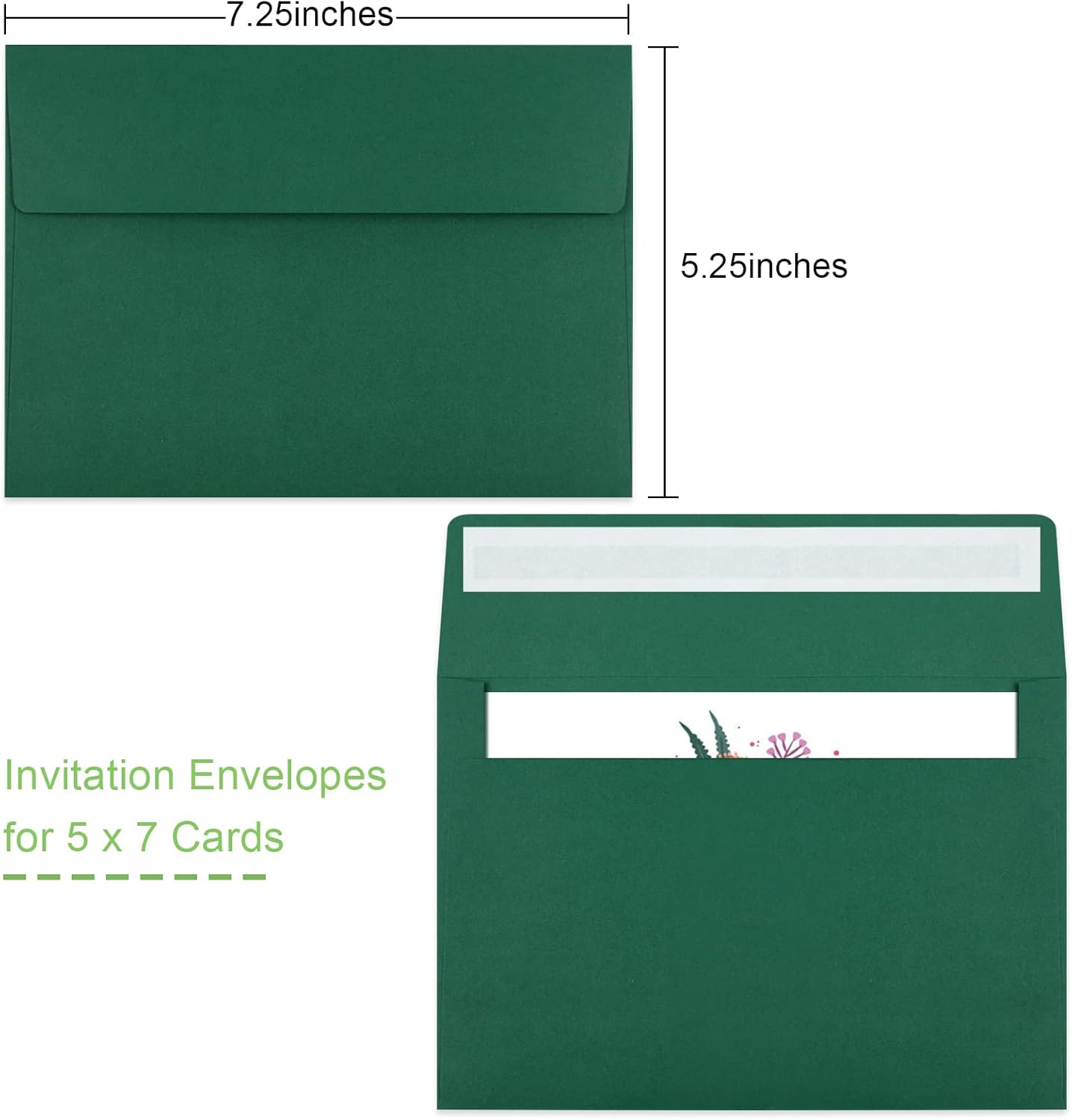 Joyberg 72 Packs #10 Envelopes, Business Envelopes, Envelopes Self Seal, Security Envelopes, Peel and Seal Closure, Size 4-1/8 X 9-1/2 Inches, White, 26LB