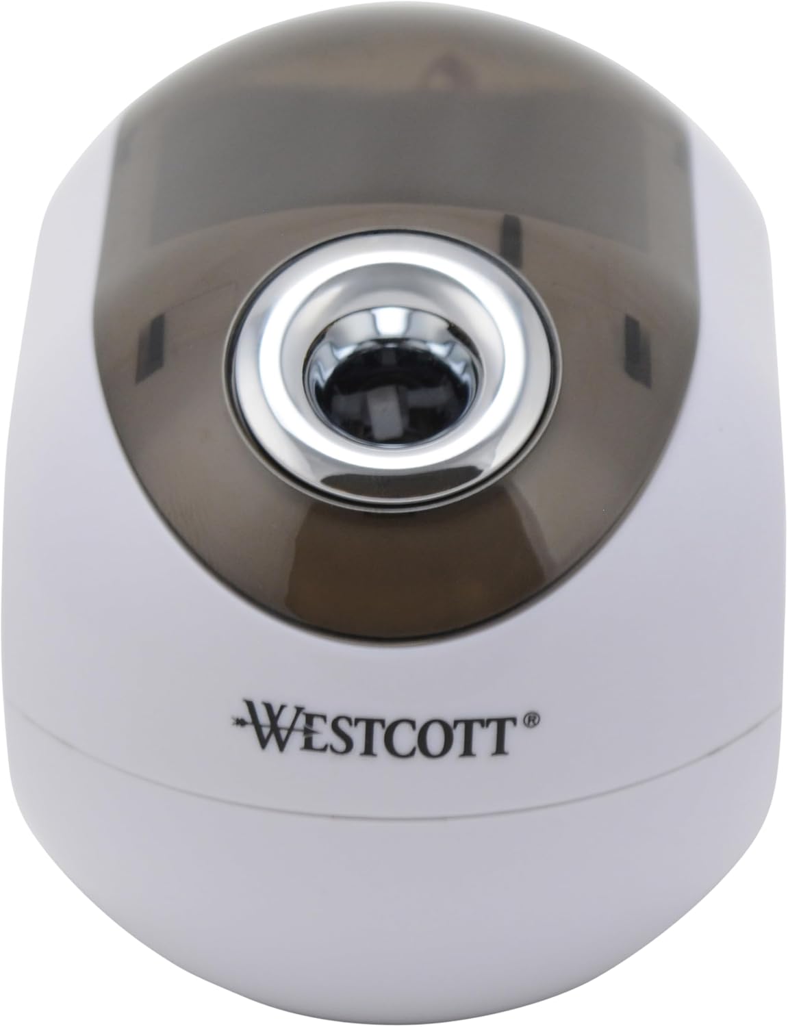 Westcott iPoint Dash Battery Pencil Sharpener, White