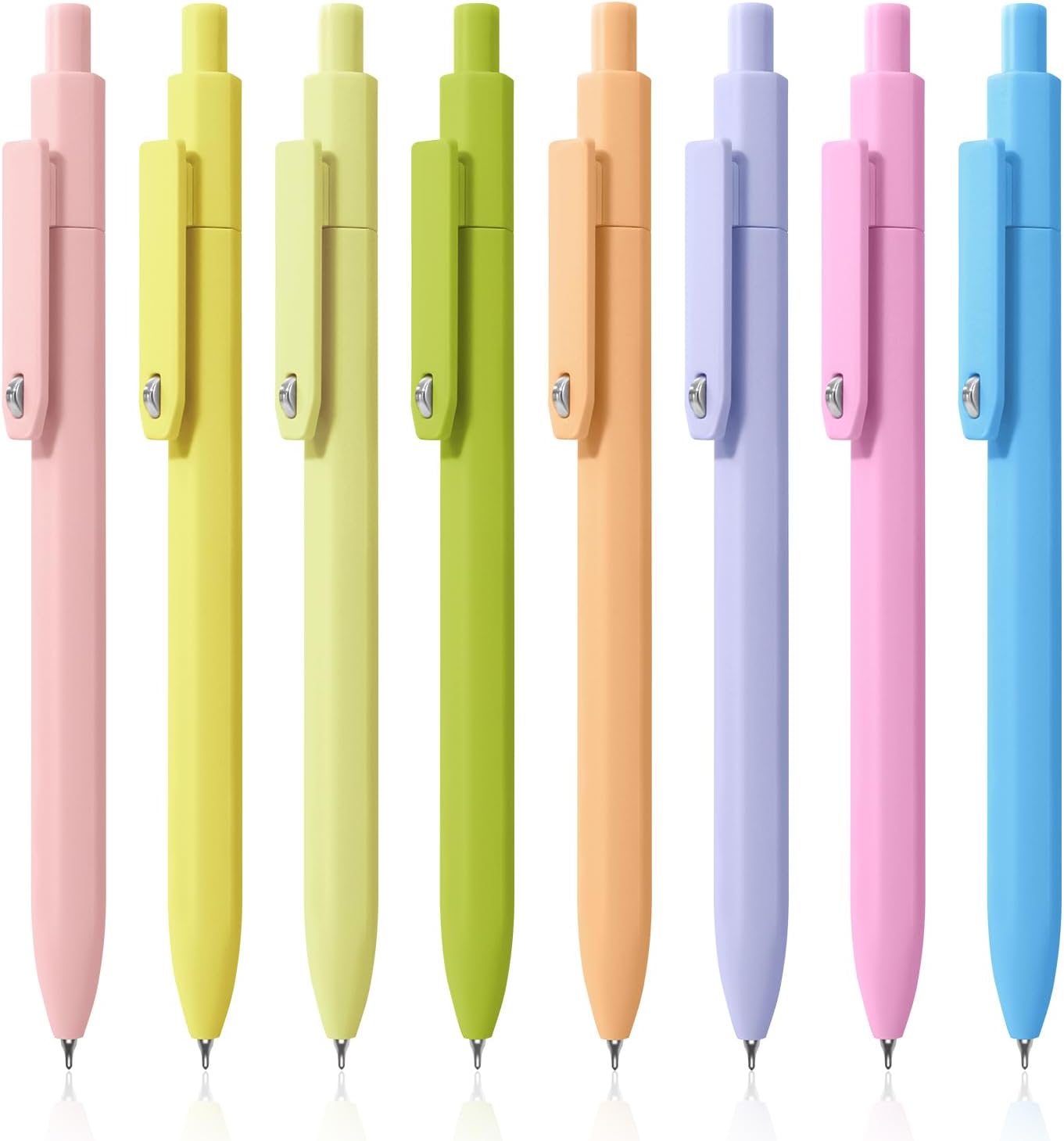 Piochoo Calligraphy Pens,8 Size Calligraphy Pens for Writing,Brush Pens Calligraphy Set for Beginners, Hand Lettering Pens