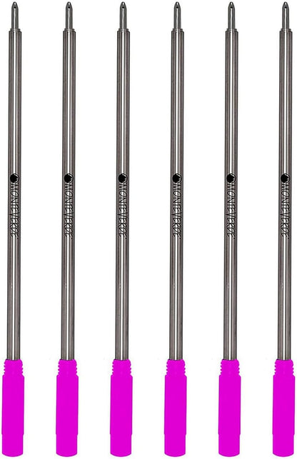 Monteverde USA Soft Ballpoint Refills to Fit Cross Pens, Medium Point, Green Ink, 2-Pack – Bold and Smooth Writing Solution