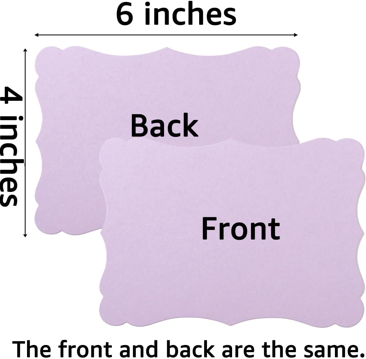 50 Pack Blank Kraft Cards Cardstock Thick Paper Brown Greeting Cards for DIY Gift Card Menus, Baby Shower and Wedding Invitations (Multicolored, 5x7IN)