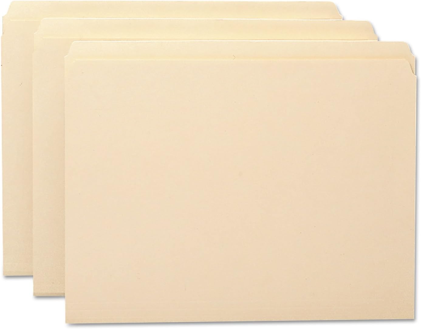 Smead File Folder, 1/3-Cut Tab, Assorted Positions, Letter Size, Manila, 24 per Pack (11928)