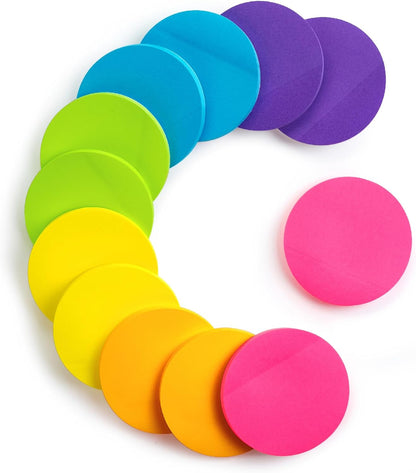 Mr. Pen- Round Sticky Notes, 2.8" Diameter, 12 Pads, 720 Sheets, Morandi Color, Sticky Notes Bulk, Self-Stick Note Pads, Perfect for Office, School, Home, Study & Organization