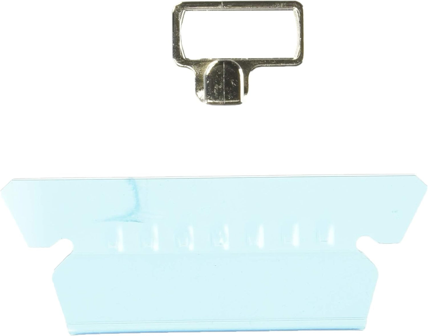 Pendaflex Hanging Folder Tabs, 2", Clear Yellow, 25 Tabs and Inserts per Pack (42 YEL)