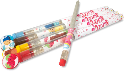 Spring Smencils - HB #2 Scented Pencils, 5 Count, Gifts for Kids, School Supplies, Classroom Rewards, Easter basket stuffers