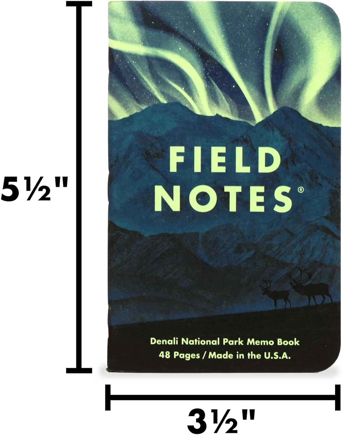 Field Notes: Original Kraft 3-Pack - Mixed Paper (1 Graph/Grid, 1 Ruled/Lined, 1 Plain/Blank) Memo Books - 48 Page Pocket Notebooks - 3.5" x 5.5"