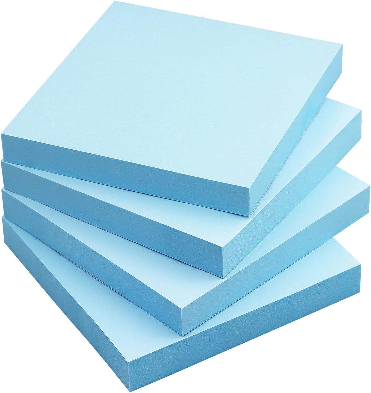Sticky Notes 3x3 Self-Stick Notes Bright Colors Sticky Notes 4 Pads 100 Sheets/Pad (Yellow)