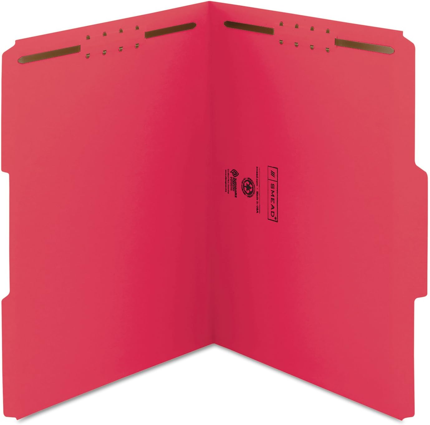 Pendaflex Fastener Folders, 2 Fasteners, Letter Size, Green, 1/3 Cut Tabs in Left, Right, Center Positions, 50 per Box (22140GW)