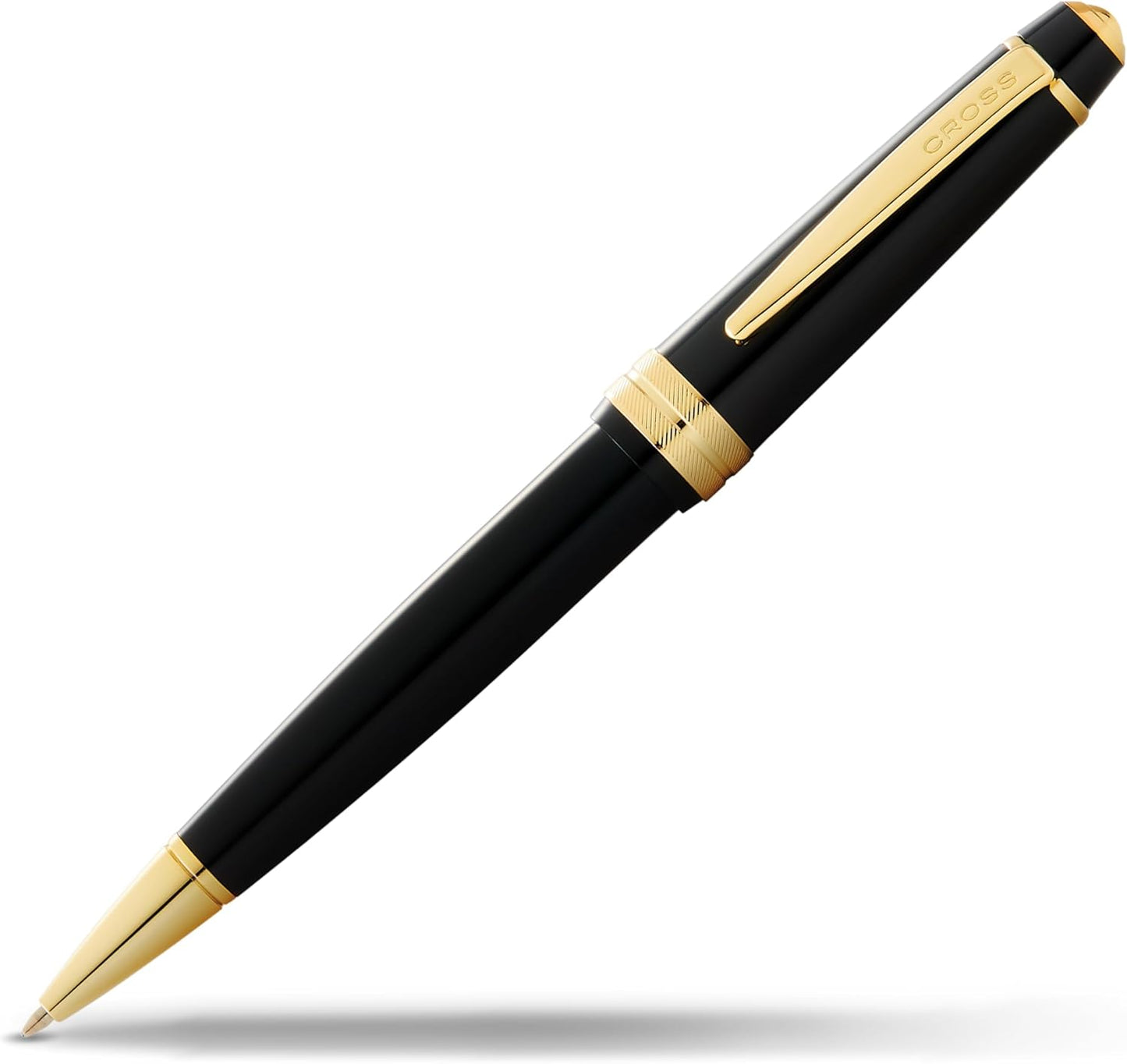 Cross Bailey Light Refillable Ballpoint Pen Presented in a Everyday Gift Box - Medium Point, Black Ink, Polished Green