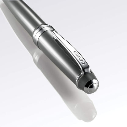 Cross Bailey Light Refillable Ballpoint Pen Presented in a Everyday Gift Box - Medium Point, Black Ink, Polished Green