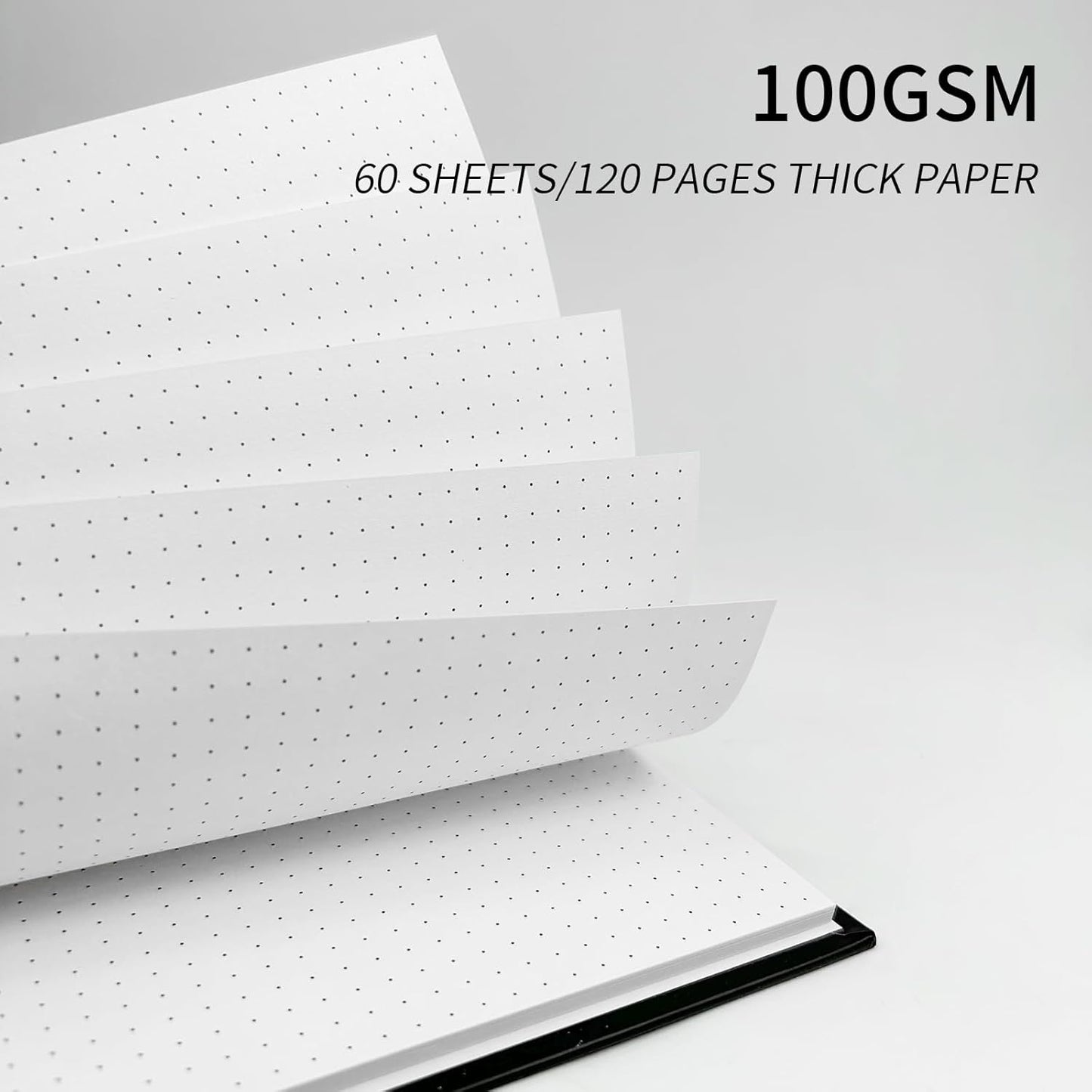 Large Lined Notebook Spiral Notebook 8.5" x 11"-4 Pack LINED Notebook 7mm Ruled Hardcover Notebook 120 Pages 100 GSM Thick Paper Notebook Hardcover Journal for School, Office,Study and Notes