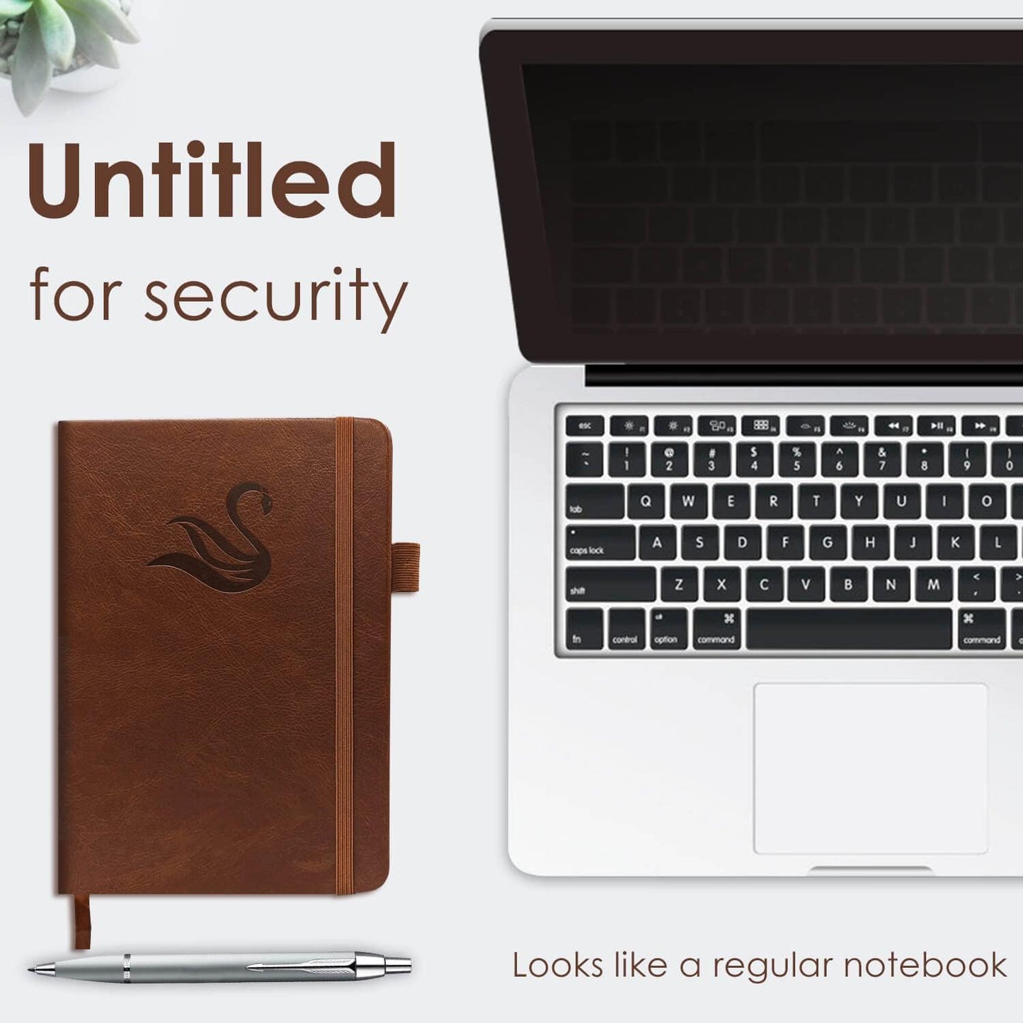Elegant Password Book with Alphabetical Tabs - Hardcover Password Book for Internet Website Address Login - 5.2" x 7.6" Password Keeper and Organizer w/Notes Section & Back Pocket (Turquoise)