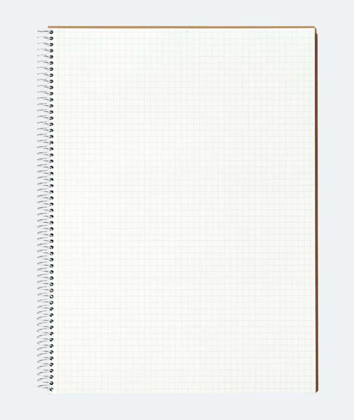Maruman Spiral Note Basic Lined Notebook- A4, 11.69" x 8.98", 80 Sheets / 160 Pages, 6.5mm Narrow Ruled Journal, Perforated Pages & Wire-Bound to Lay Flat, Sturdy Kraft Cover, Made in Japan
