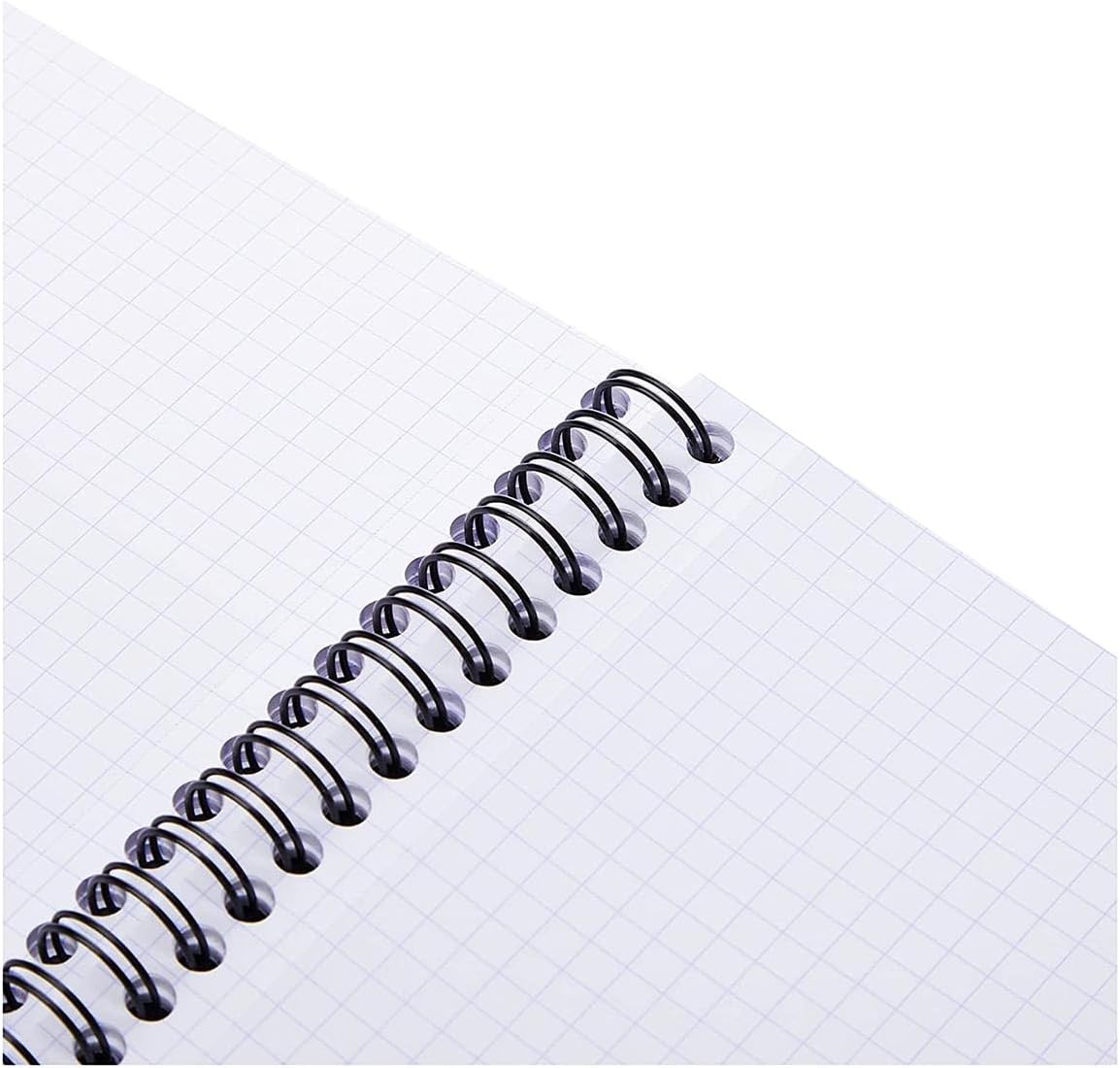 Rhodia 193101C - Spiral Notebook (Full Bound) White Notebook - A4+ - Ruled - 160 Detachable Pages - Clairefontaine Paper 80 g/m - Soft and Resistant Coated Card Cover - Classic