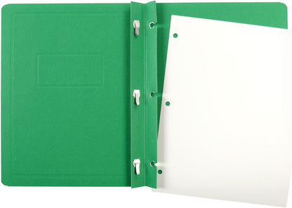 Oxford® Panel & Border Report Cover, Letter Size, Green (52503)