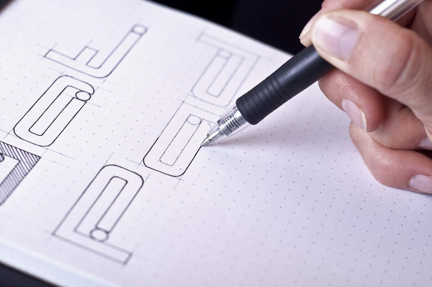 Rhodia Notepad, No18 A4, Lined - White, 8 1/4"" x 11 3/4""" (18601C)