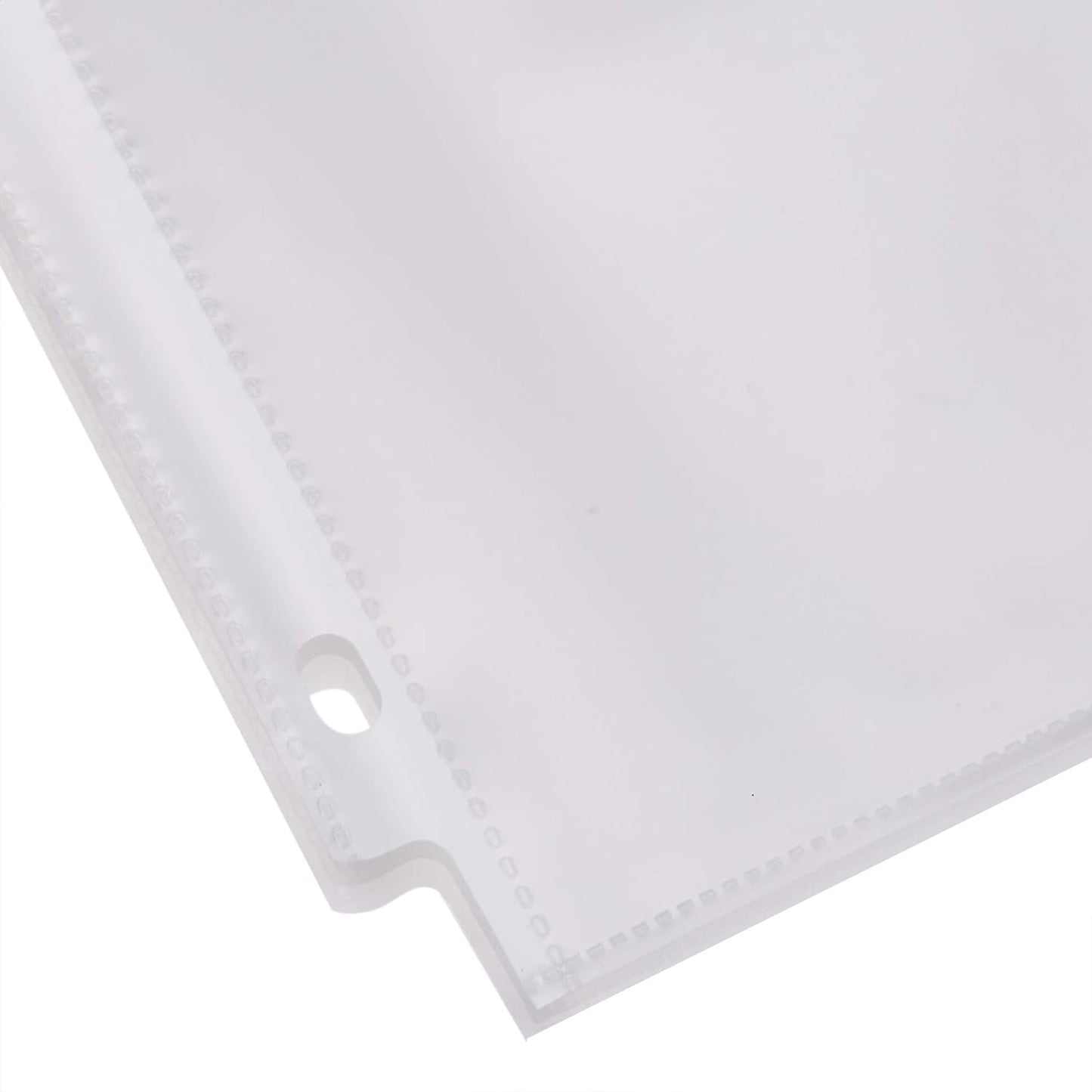 Amazon Basics Heavy Duty Sheet Protectors for 3 Ring Binder, Top Loading, Clear Plastic, 8.5 x 11 inch, 500-Pack