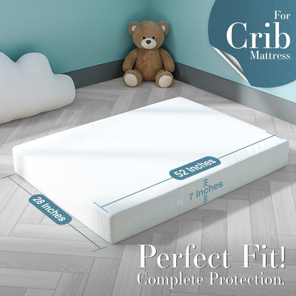 Utopia Bedding Mattress Protector Zippered California King Size, 100% Waterproof Bed Bug and Dust Mite Proof Mattress Encasement, Absorbent 6 Sided Mattress Cover