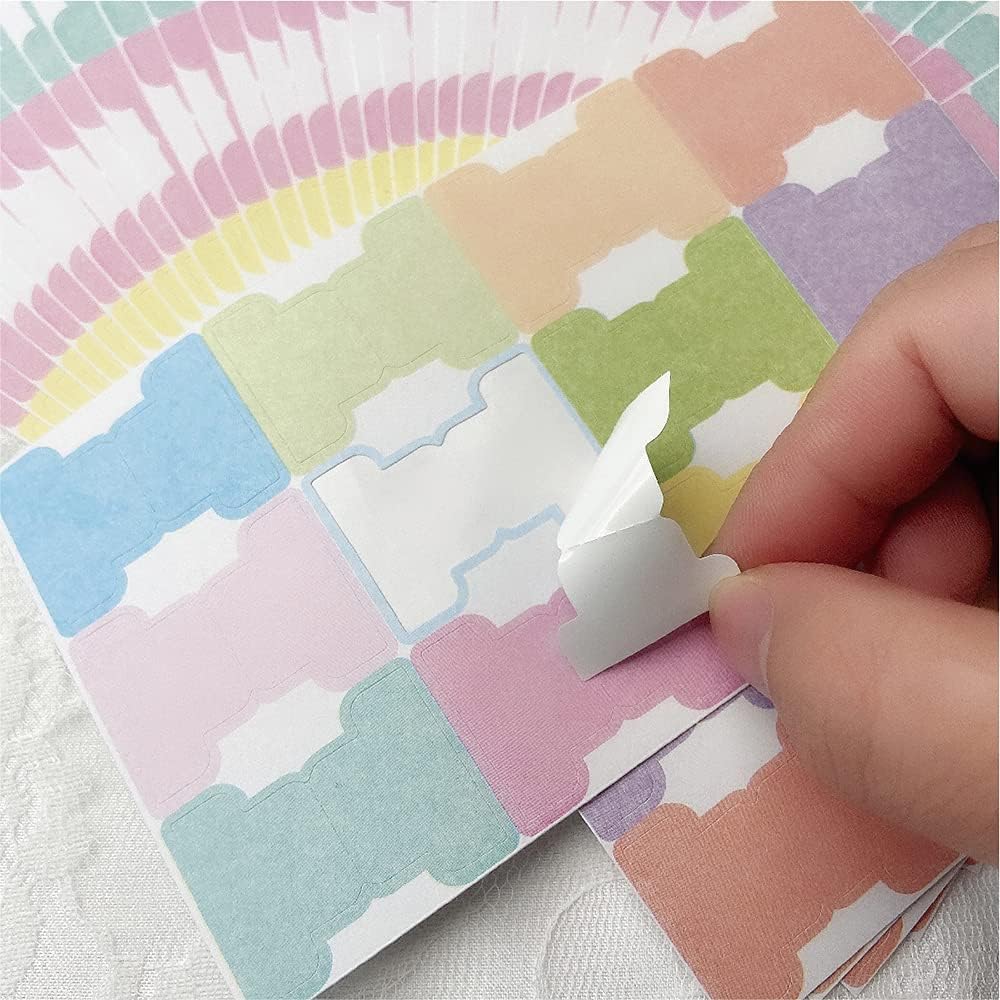420 PCS Pastel Writable Index Tabs, 35 Sheets Smudge-Free Thickened Paper Tape Flags, Morandi Foldable Self-Stick Page Markers for Books, Journals, Planners & Document Organization