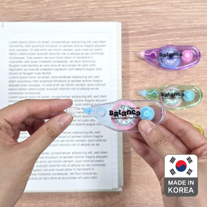 Correction Tape – Instant Dry Correction Tape for Smooth, Precise Corrections | Korea’s #1 Manufacturer | Office & School Supplies | 5mm x 5m (0.19 in x 5.47 yds) | 10 Pack