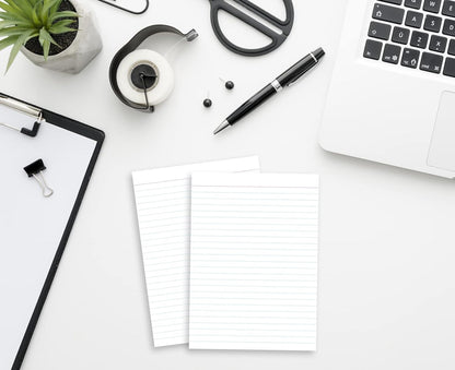 Home Advantage Vertically Ruled White Mini Index Cards, Note Cards (3x5)