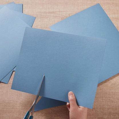 30 sheets Cardstock Paper 8 1/2 x 11 Inches for Crafts and Invitations (White/Red/Blue)