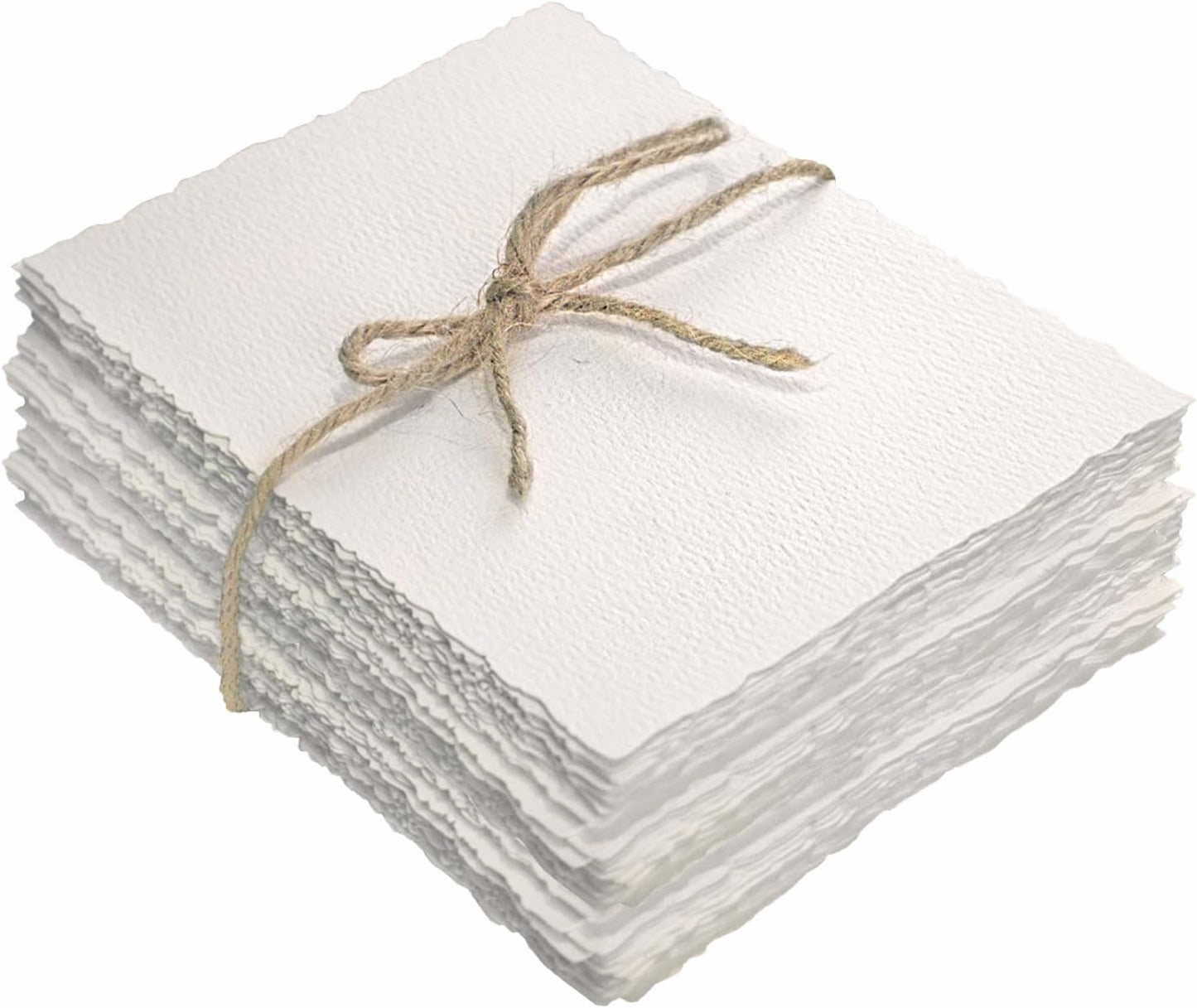 50 Sheets Textured Paper 4 x 6 inch, Cold Press Watercolor Paper 140lb/300 GSM,Textured Handmade Paper for Watercolors,Cards,Crafts,Wedding Invitations