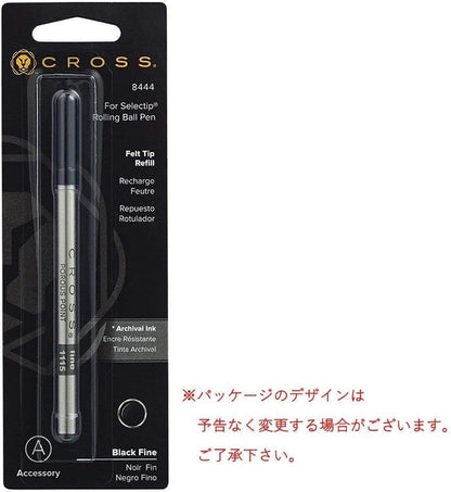 Cross Porous-Point Felt-Tip Refill for Selectip Pens - Blue - Medium - Felt-Tip Refill for Effortless Writing - Fast-Drying - Rich Pigmented Ink - Bold Lines & Smooth Laydown