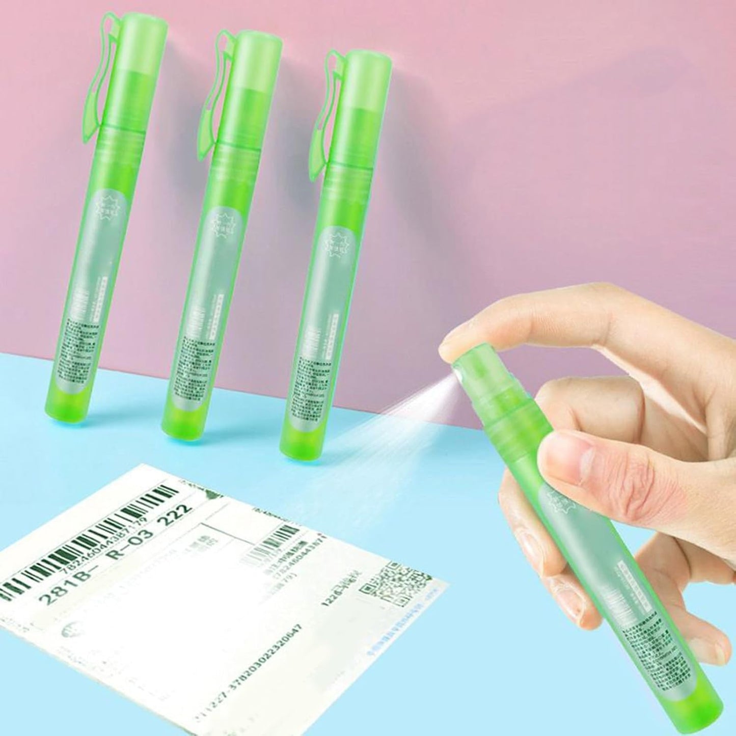 Liquid Correction Fluid, Security Protective Eraser Spray, 1.5x14cm, Address Eraser, Package Label Remover, Privacy Protection Fluid, for Mail Documents Business Checks Identity